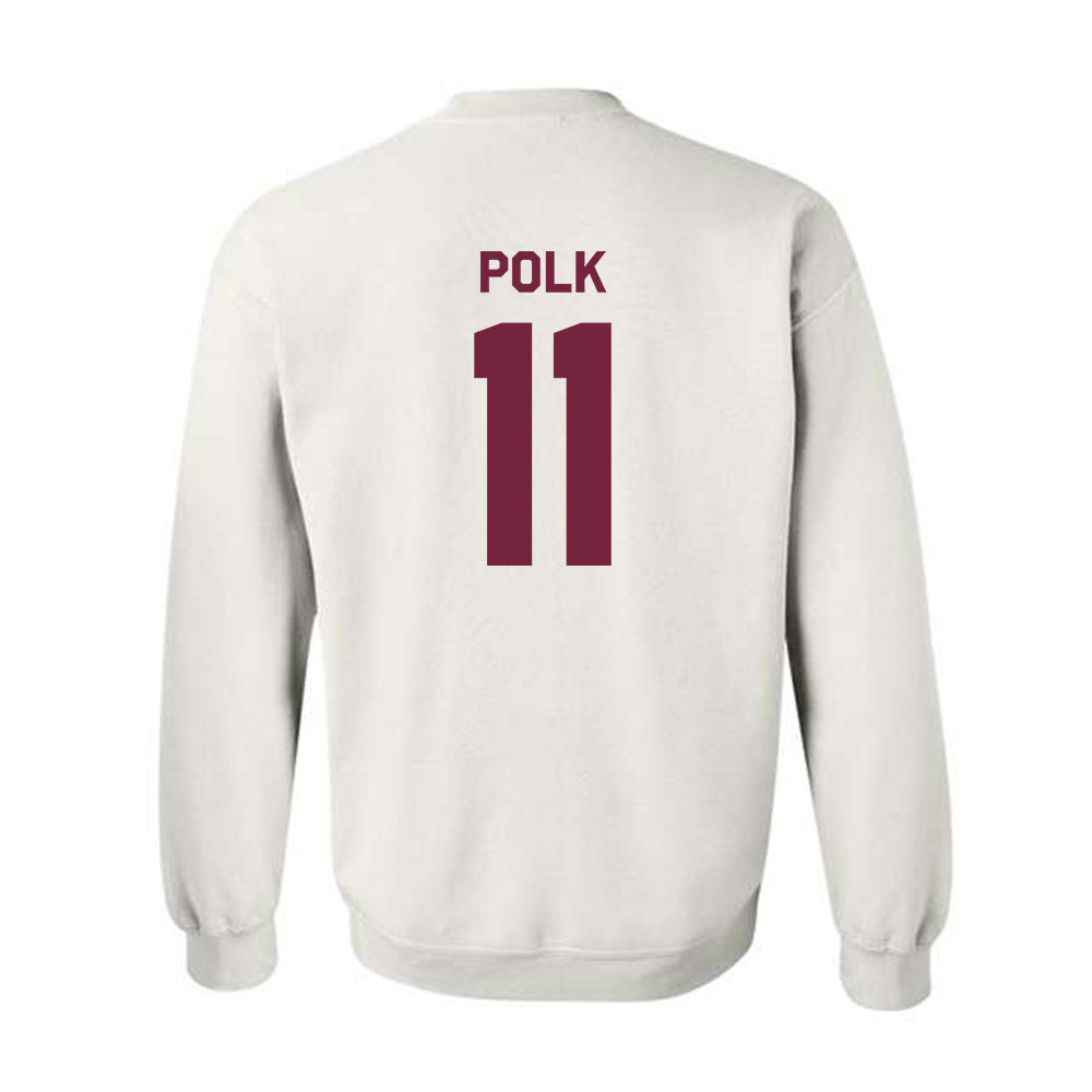 Arizona State - NCAA Men's Basketball : Kash Polk - Classic Shersey Crewneck Sweatshirt-1