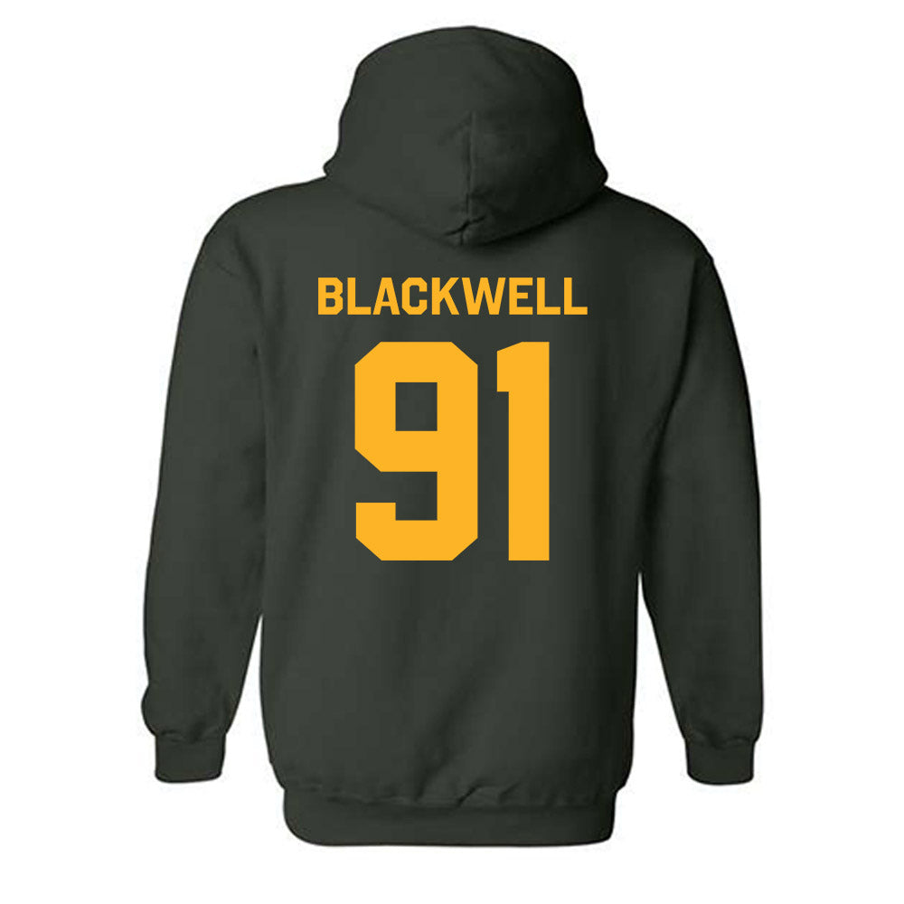 Baylor - NCAA Football : Jackson Blackwell - Classic Shersey Hooded Sweatshirt-3