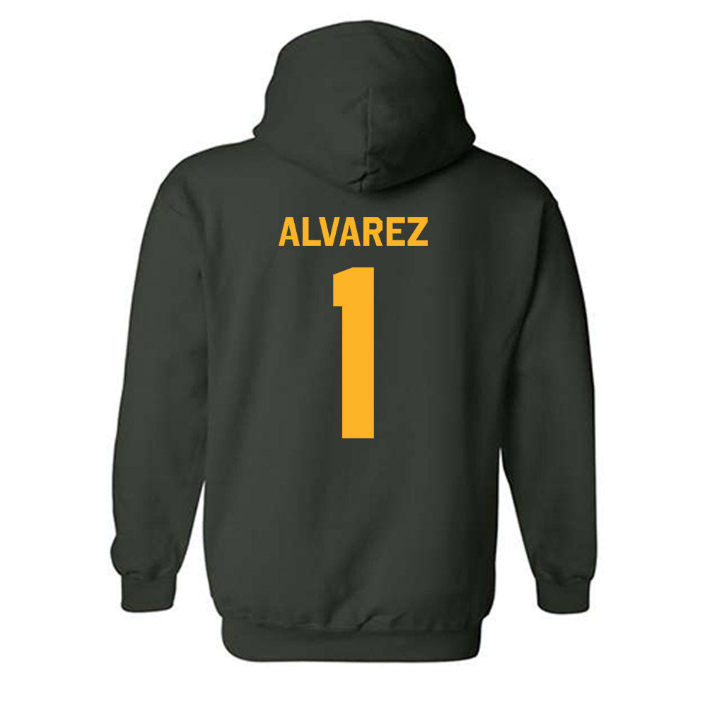 Baylor - NCAA Women's Soccer : Azul Alvarez - Classic Shersey Hooded Sweatshirt-1