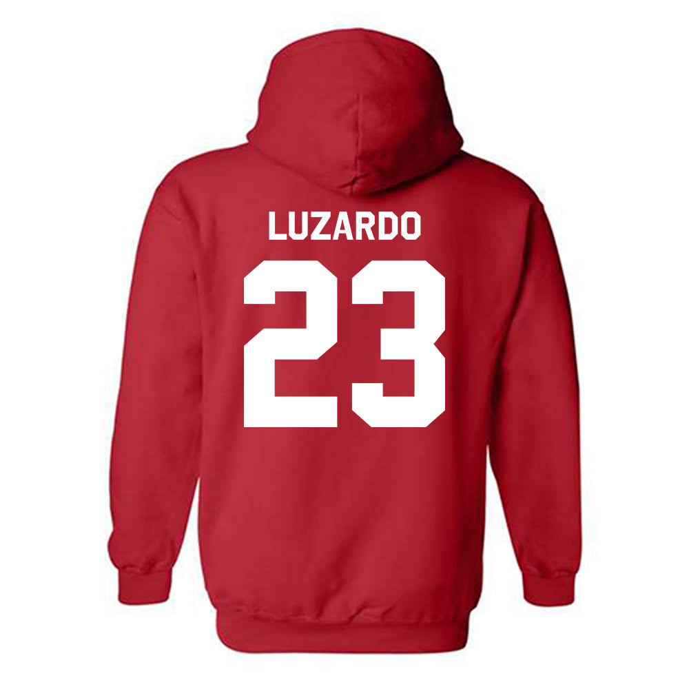 Houston - NCAA Baseball : Diego Luzardo - Classic Shersey Hooded Sweatshirt-1
