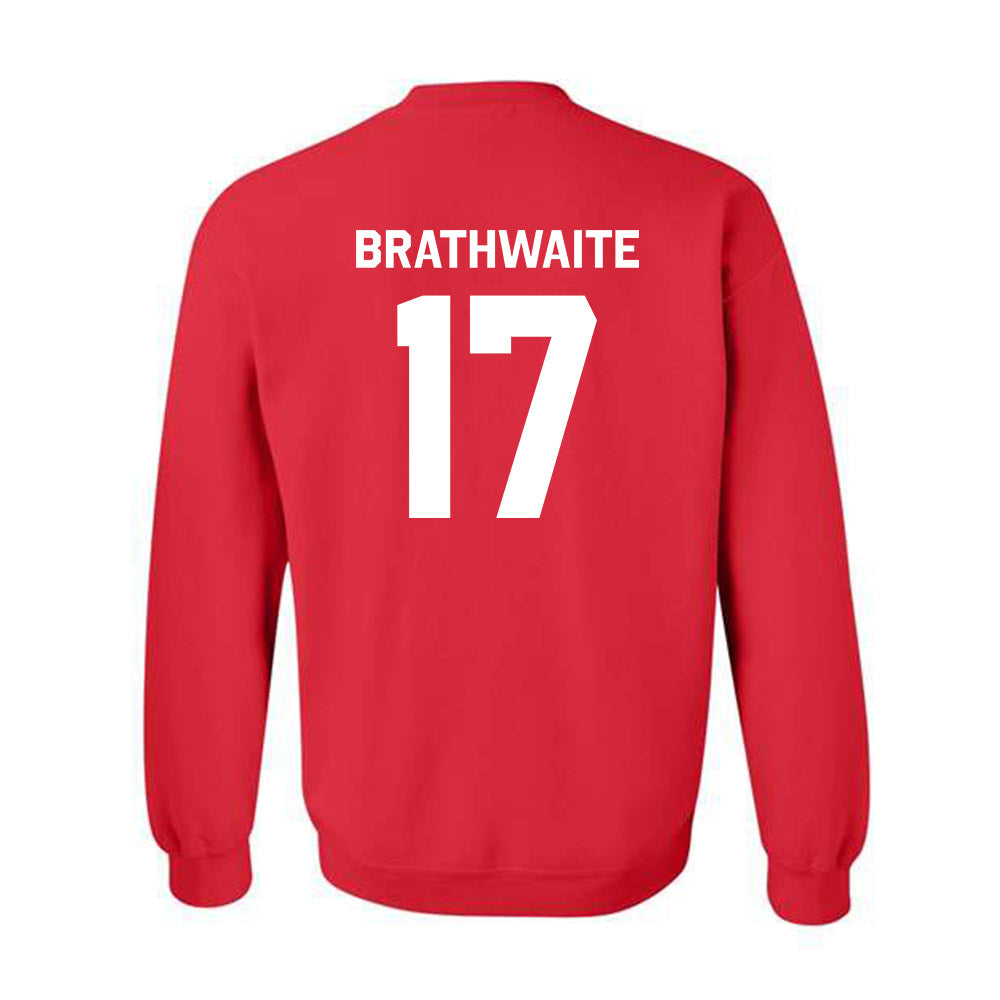 Houston - NCAA Football : Christian Brathwaite - Classic Shersey Crewneck Sweatshirt-1