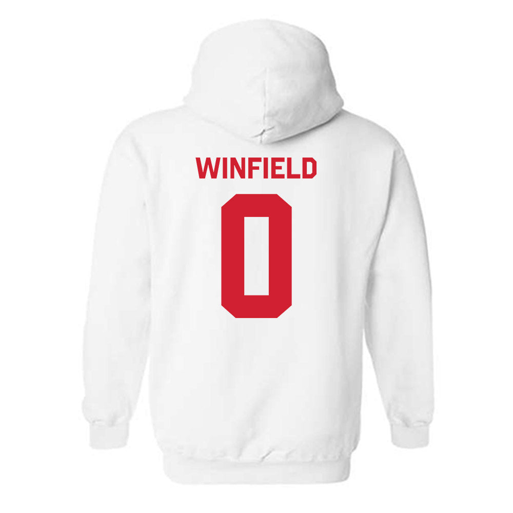 Houston - NCAA Baseball : Easton Winfield - Classic Shersey Hooded Sweatshirt-1