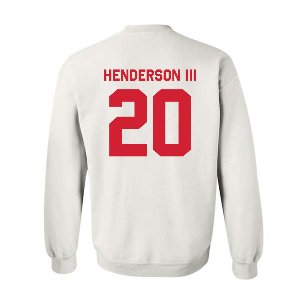 Houston - NCAA Football : James Henderson III - Classic Shersey Crewneck Sweatshirt-1