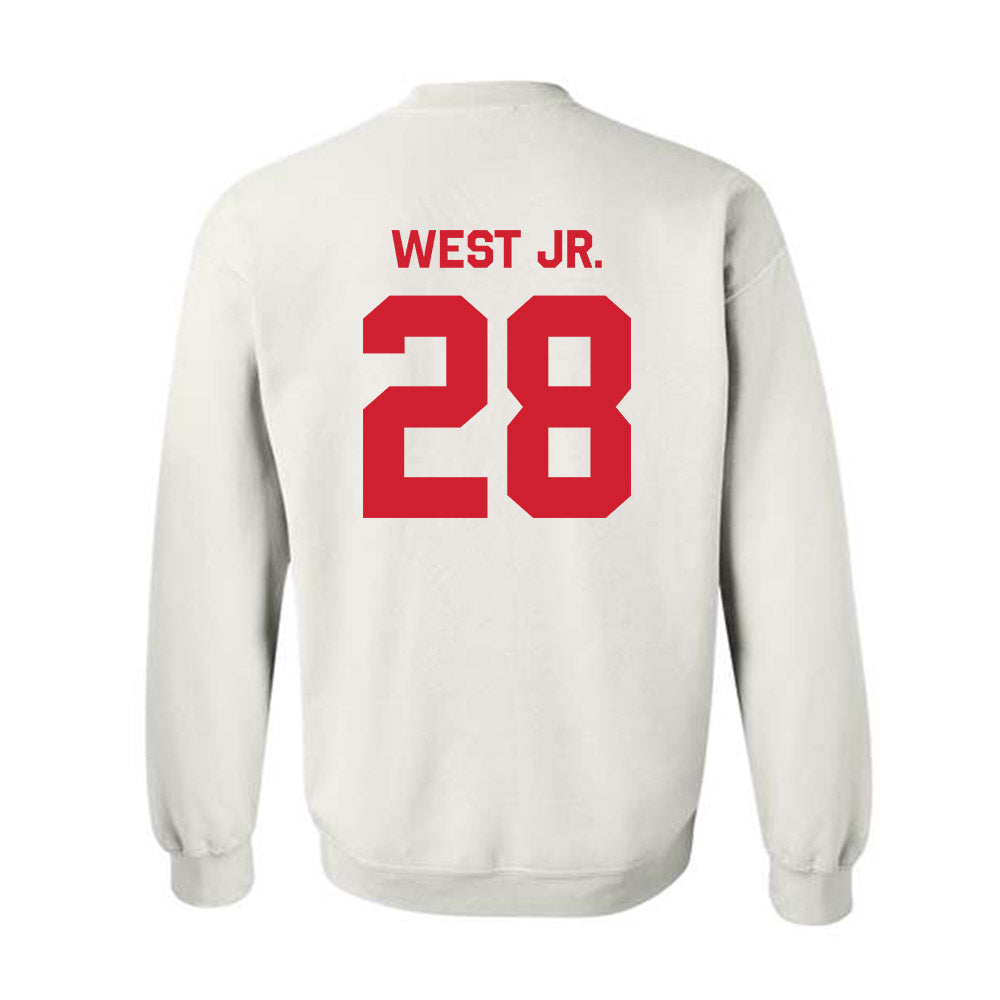Houston - NCAA Football : Kenzy West Jr. - Classic Shersey Crewneck Sweatshirt-1