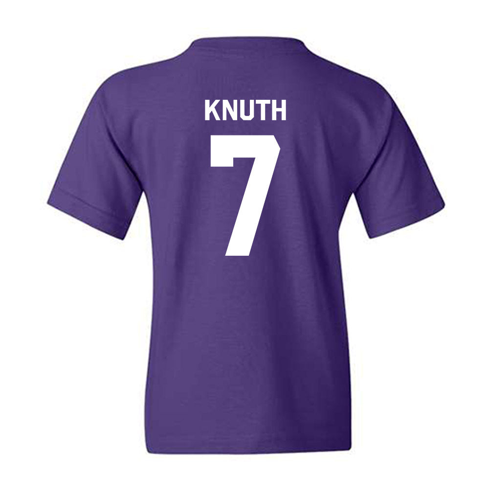 Kansas State - NCAA Football : Jacob Knuth - Classic Shersey Youth T-Shirt-1
