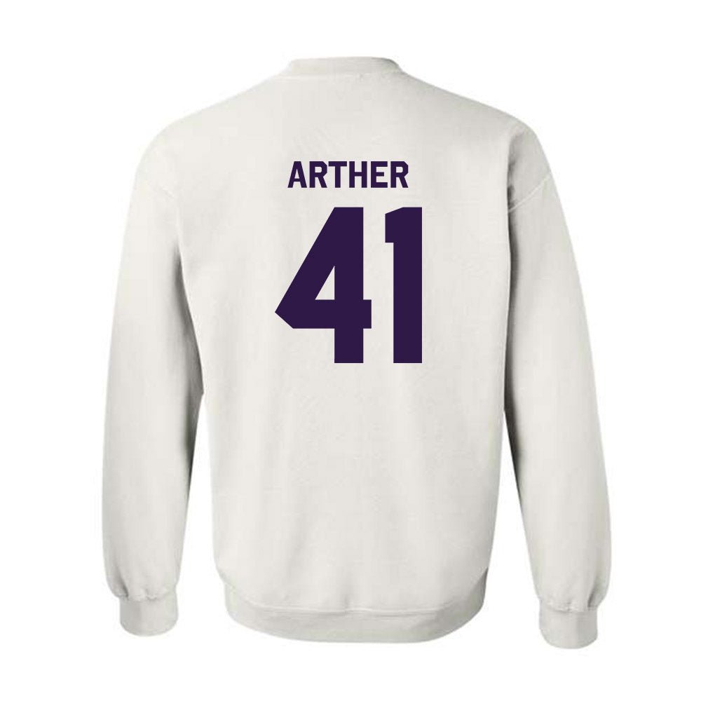 Kansas State - NCAA Baseball : Adam Arther - Classic Shersey Crewneck Sweatshirt-1