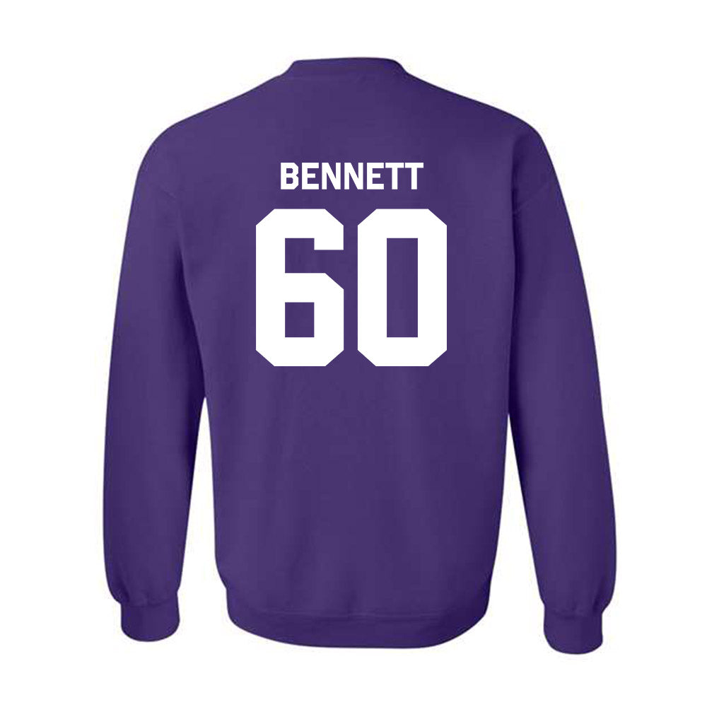 TCU - NCAA Football : Cade Bennett - Classic Shersey Crewneck Sweatshirt-1
