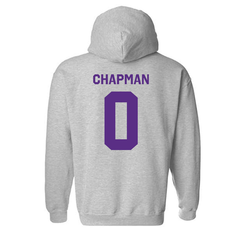 TCU - NCAA Football : Zach Chapman - Classic Shersey Hooded Sweatshirt-1