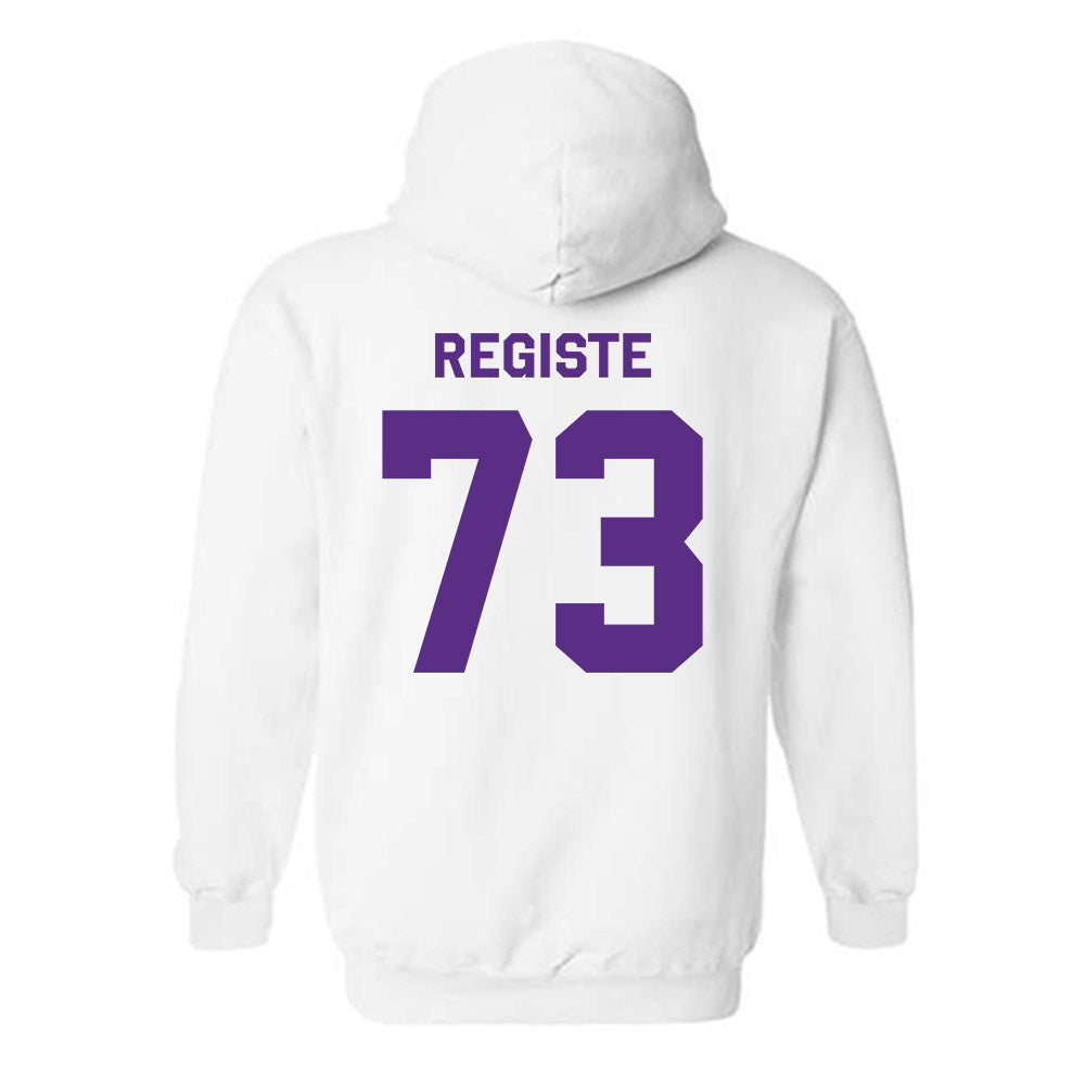 TCU - NCAA Football : Kilian Registe - Classic Shersey Hooded Sweatshirt-1