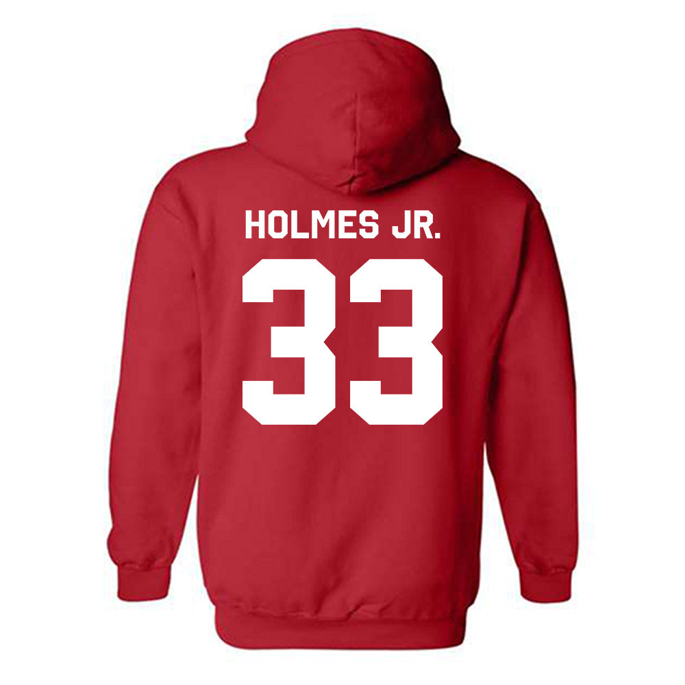Texas Tech - NCAA Football : A.J. Holmes Jr. - Classic Shersey Hooded Sweatshirt-1
