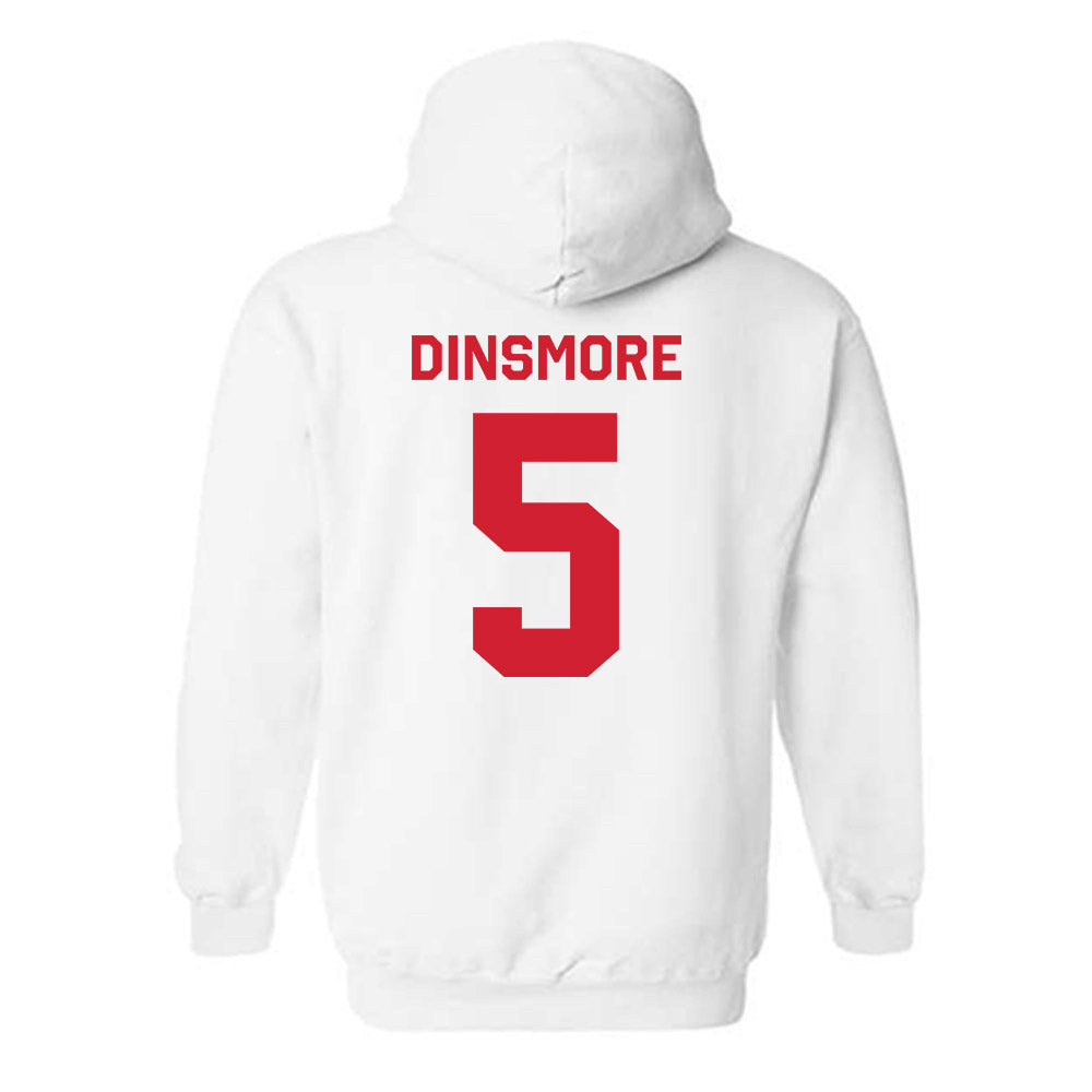 Texas Tech - NCAA Women's Volleyball : Elia Dinsmore - Classic Shersey Hooded Sweatshirt-1