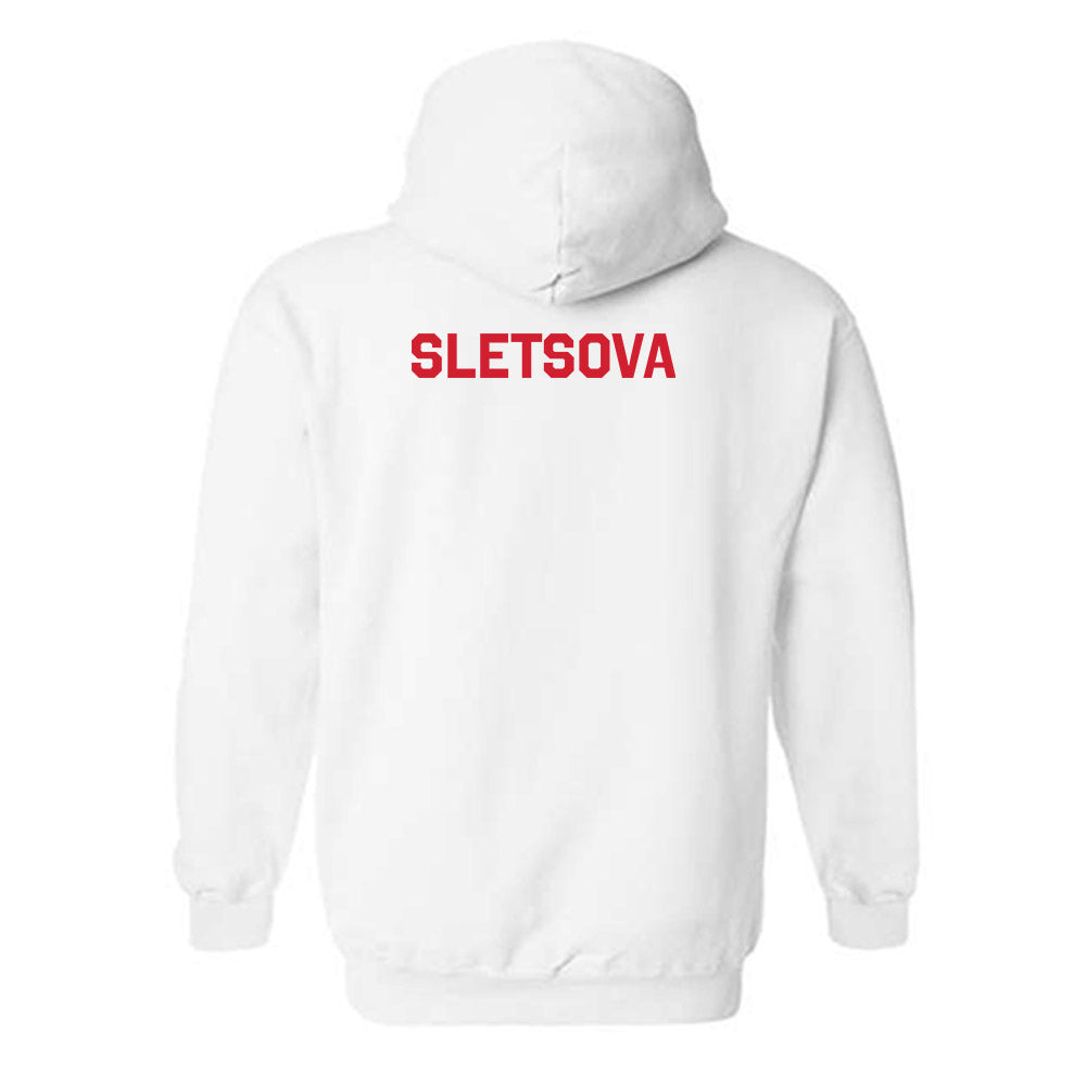 Texas Tech - NCAA Women's Tennis : Polina Sletsova - Classic Shersey Hooded Sweatshirt-1