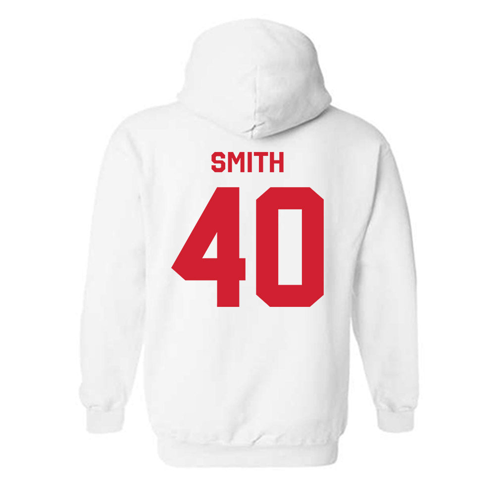 Texas Tech - NCAA Football : Wesley Smith - Classic Shersey Hooded Sweatshirt-1