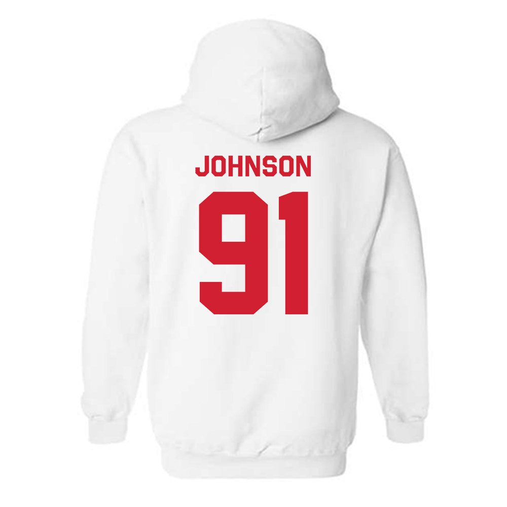 Texas Tech - NCAA Football : Krush Johnson - Classic Shersey Hooded Sweatshirt-1