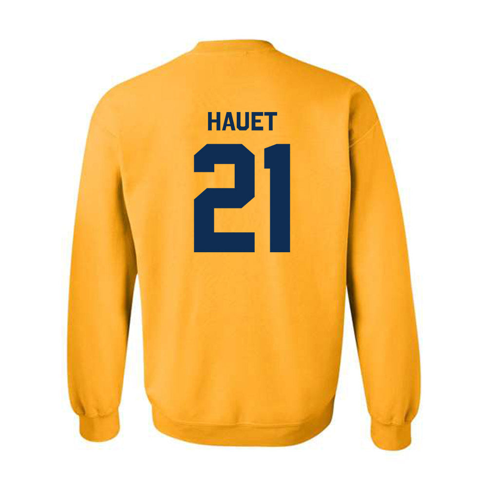 West Virginia - NCAA Men's Basketball : Niyol Hauet - Classic Shersey Crewneck Sweatshirt-1