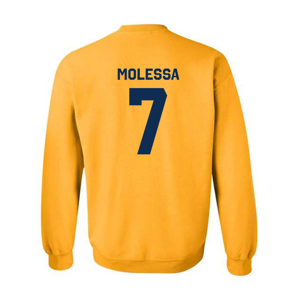 West Virginia - NCAA Baseball : Maxwell Molessa - Classic Shersey Crewneck Sweatshirt-1