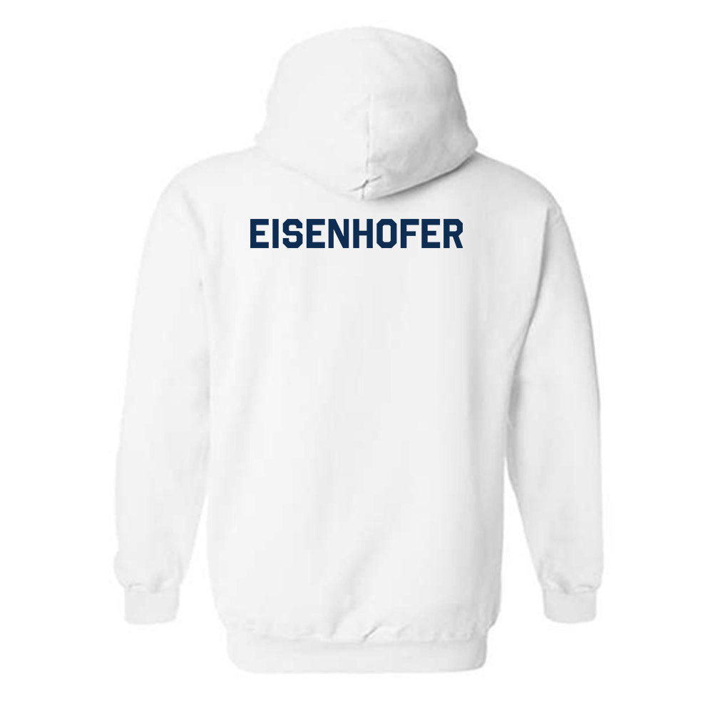 West Virginia - NCAA Men's Swimming & Diving : Owen Eisenhofer - Classic Shersey Hooded Sweatshirt-1