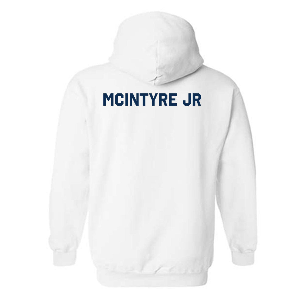 West Virginia - NCAA Football : Corey McIntyre Jr - Classic Shersey Hooded Sweatshirt-1