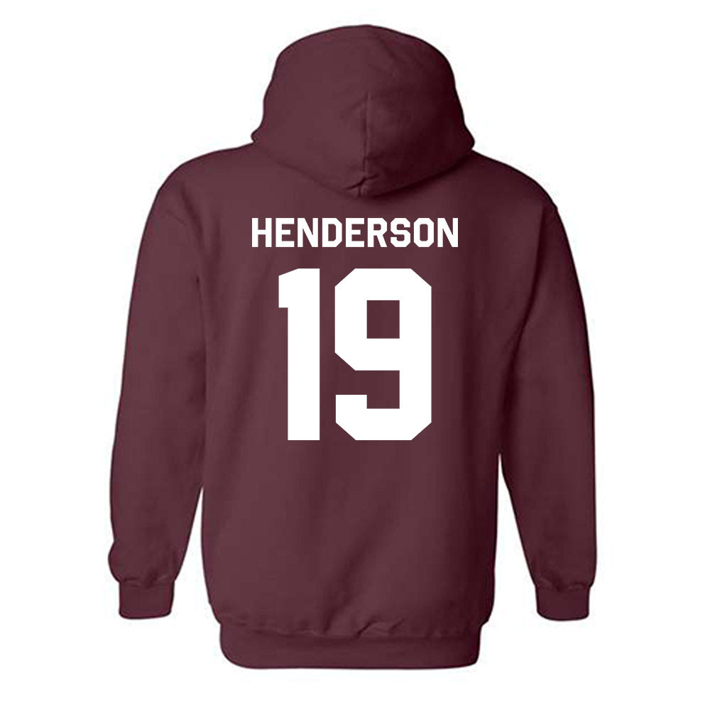 Mississippi State - NCAA Football : Keymian Henderson - Classic Shersey Hooded Sweatshirt-3