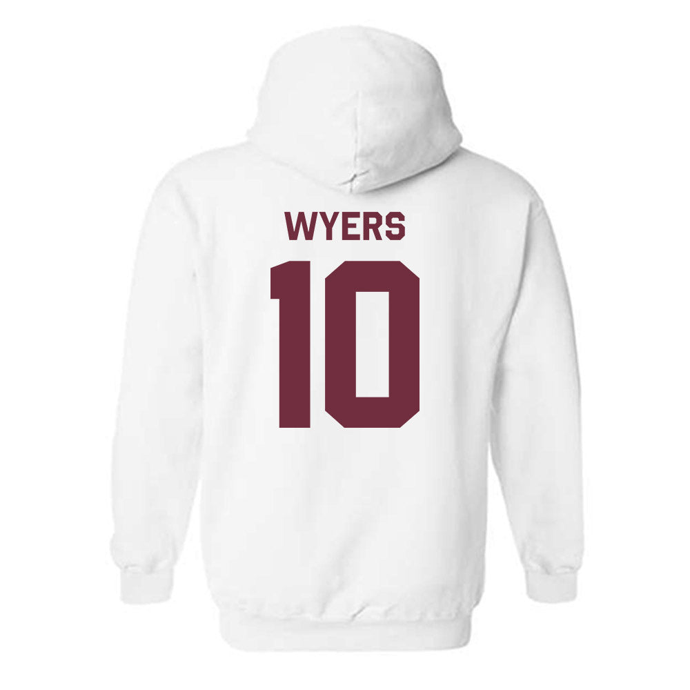 Mississippi State - NCAA Baseball : Drew Wyers - Classic Shersey Hooded Sweatshirt-1