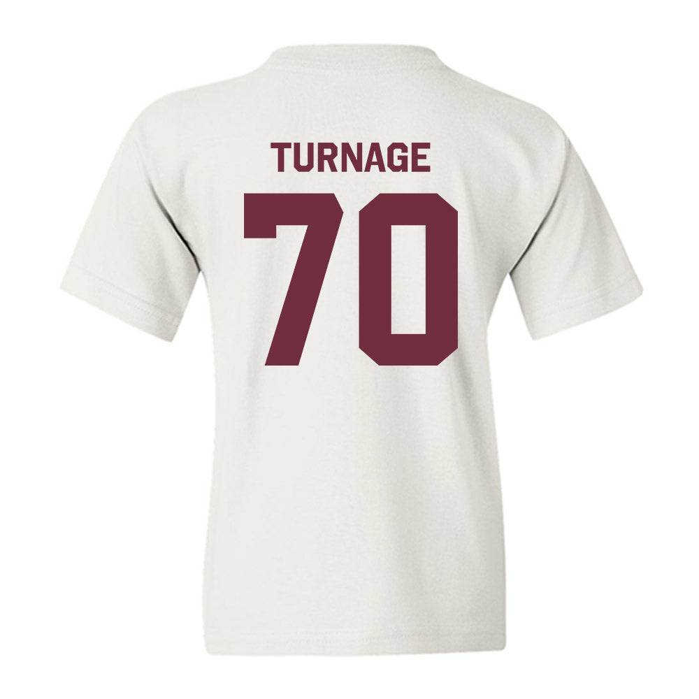 Mississippi State - NCAA Football : Breyden Turnage - Classic Shersey Youth T-Shirt-1