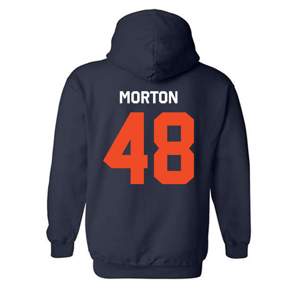 Auburn - NCAA Football : Eli Morton - Classic Shersey Hooded Sweatshirt-1