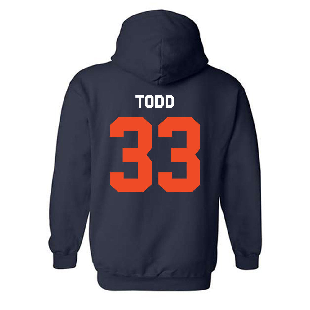 Auburn - NCAA Football : Kamari Todd - Classic Shersey Hooded Sweatshirt-1