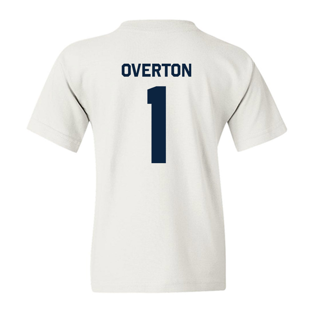 Auburn - NCAA Men's Basketball : Kevin Overton - Classic Shersey Youth T-Shirt-1