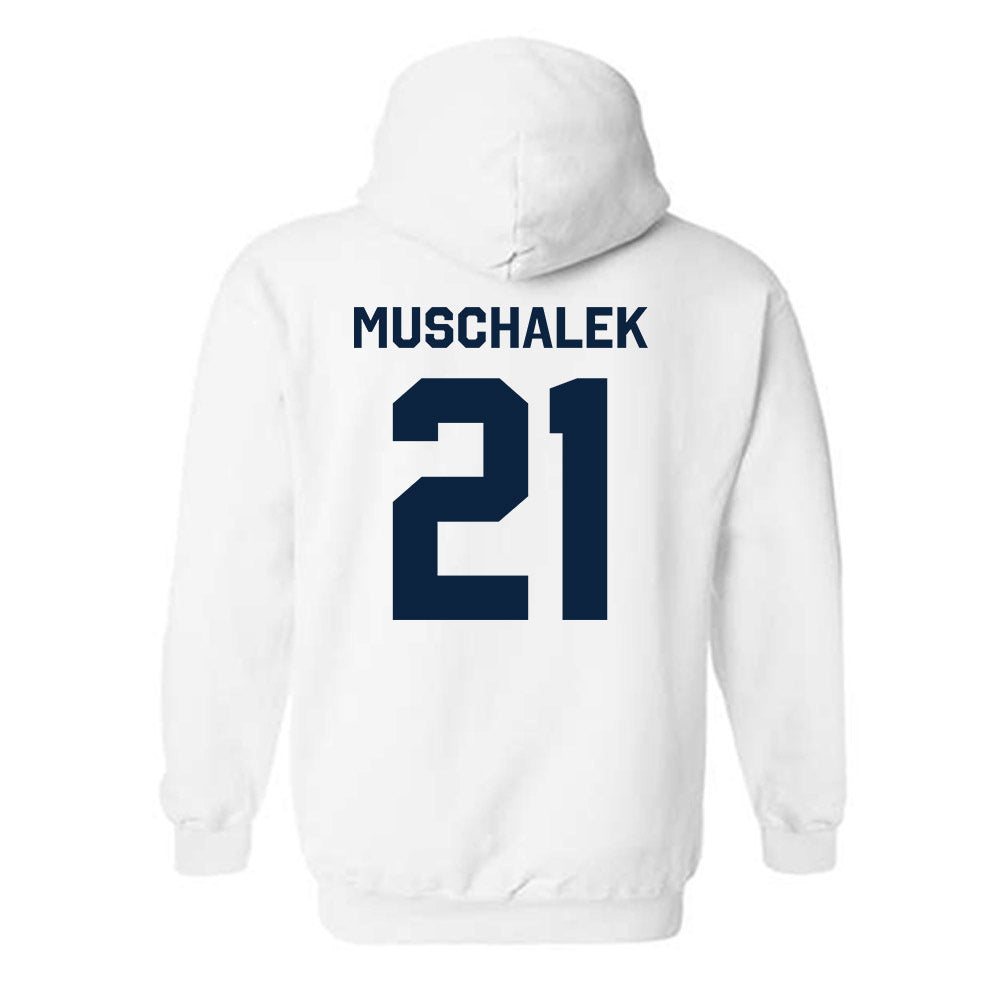 Auburn - NCAA Men's Basketball : Blake Muschalek - Classic Shersey Hooded Sweatshirt-1