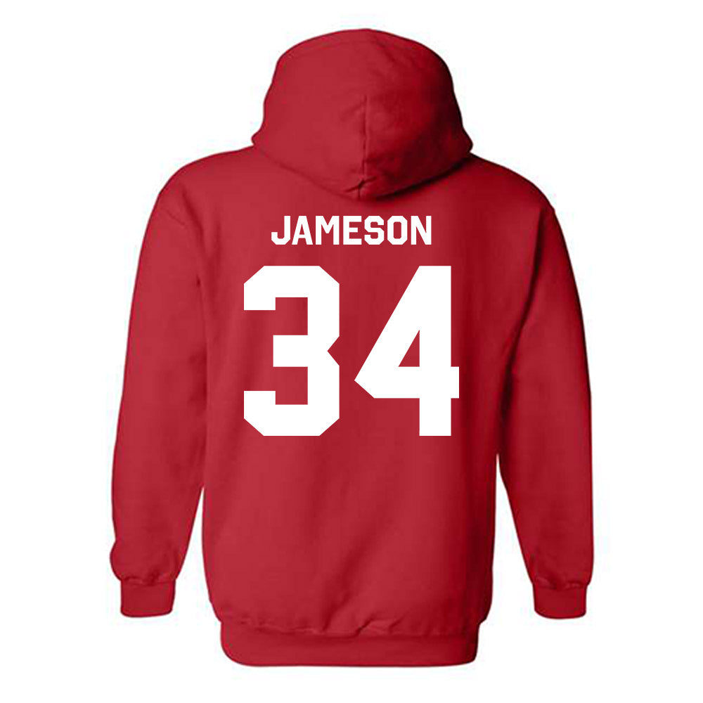 Georgia - NCAA Baseball : Caleb Jameson - Classic Shersey Hooded Sweatshirt-1