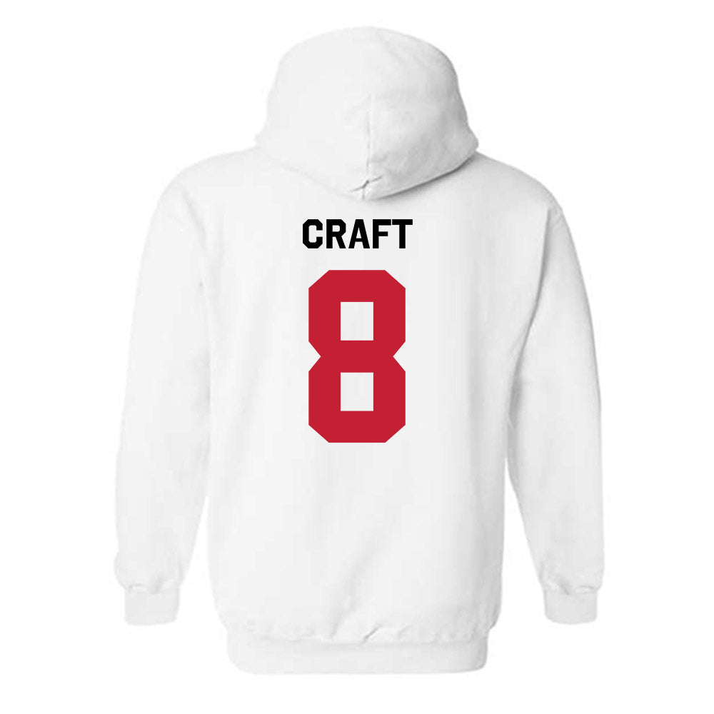 Georgia - NCAA Women's Basketball : Zhen Craft - Classic Shersey Hooded Sweatshirt-1