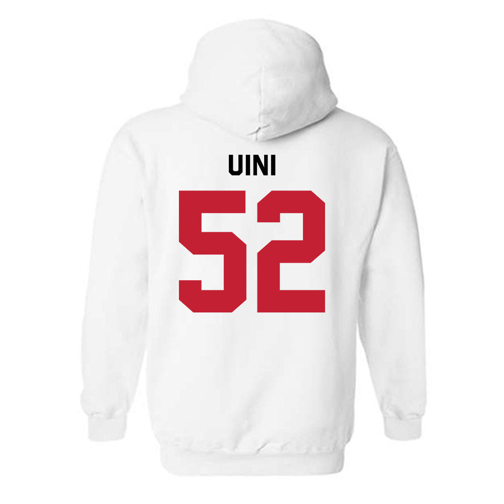Georgia - NCAA Football : Michael Uini - Classic Shersey Hooded Sweatshirt-1