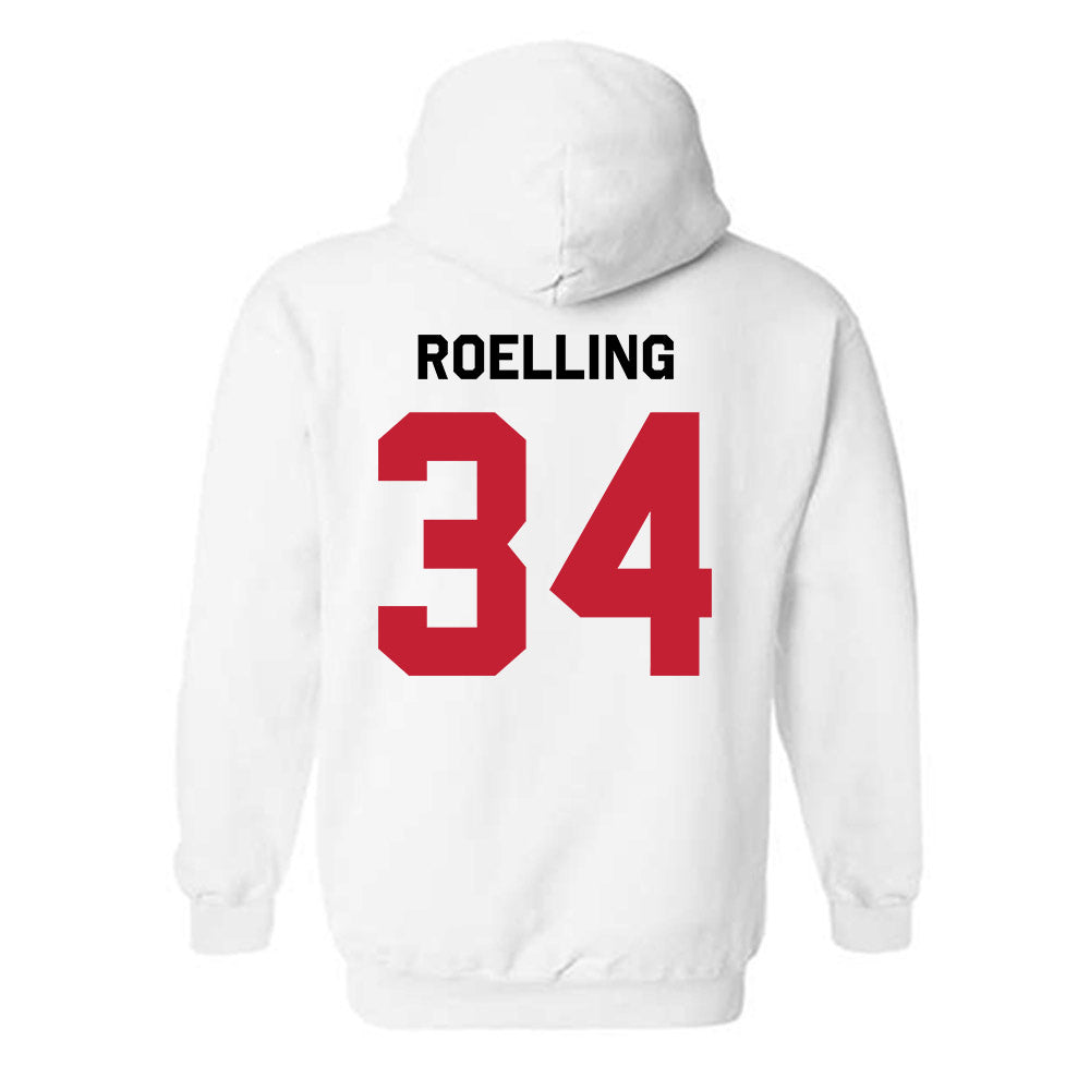 Georgia - NCAA Softball : Randi Roelling - Classic Shersey Hooded Sweatshirt-1