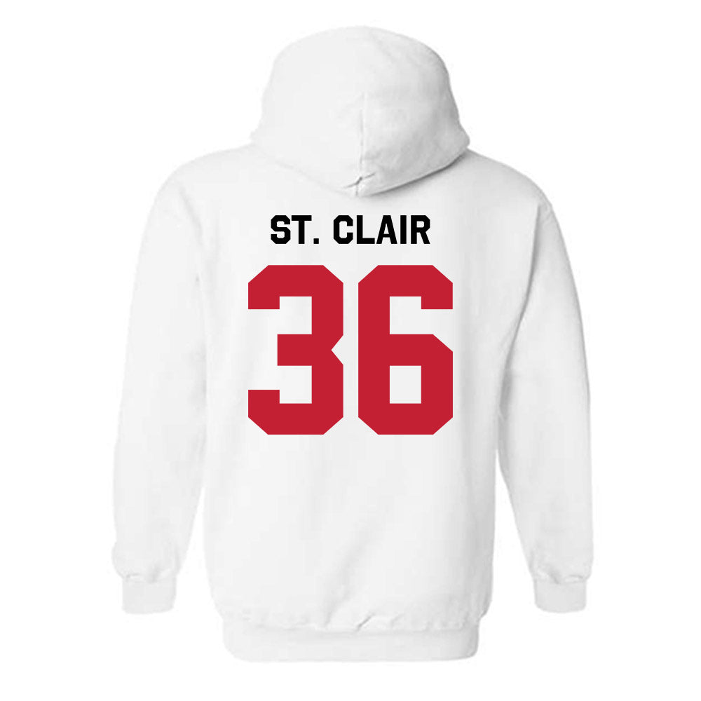 Georgia - NCAA Football : Jackson St. Clair - Classic Shersey Hooded Sweatshirt-1