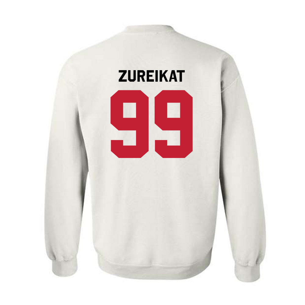 Georgia - NCAA Football : Harran Zureikat - Classic Shersey Crewneck Sweatshirt-1