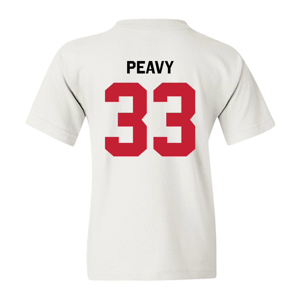 Georgia - NCAA Baseball : Jackson Peavy - Classic Shersey Youth T-Shirt-1