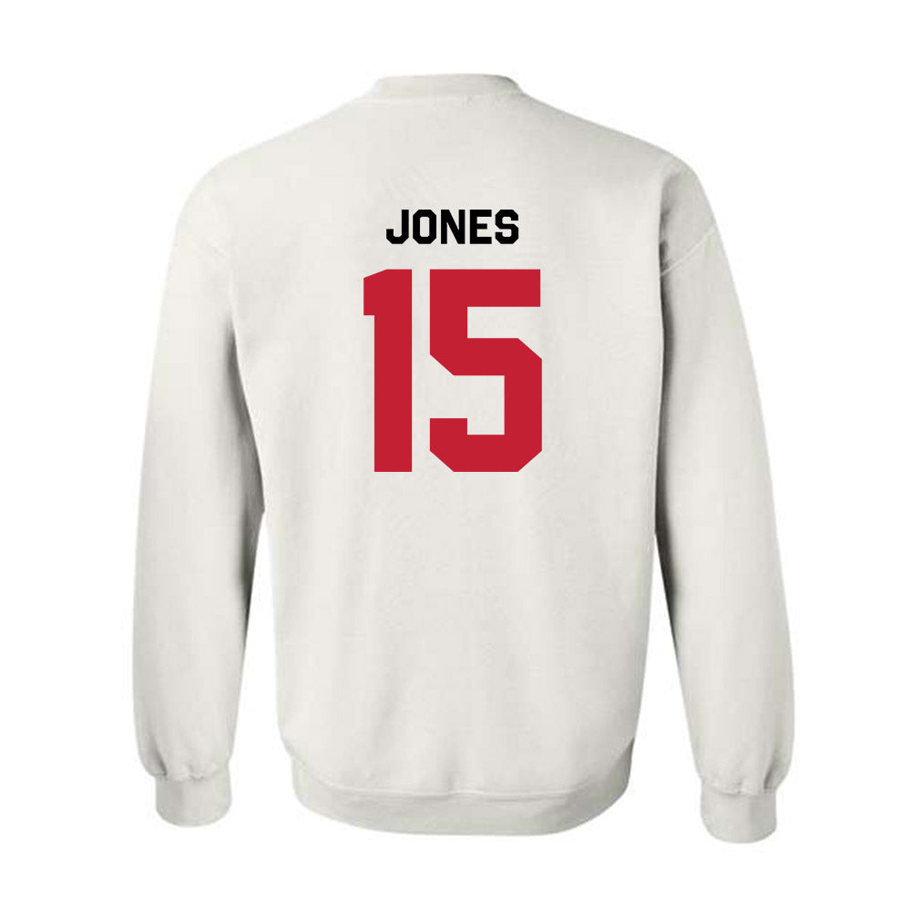 Georgia - NCAA Football : Demello Jones - Classic Shersey Crewneck Sweatshirt-1