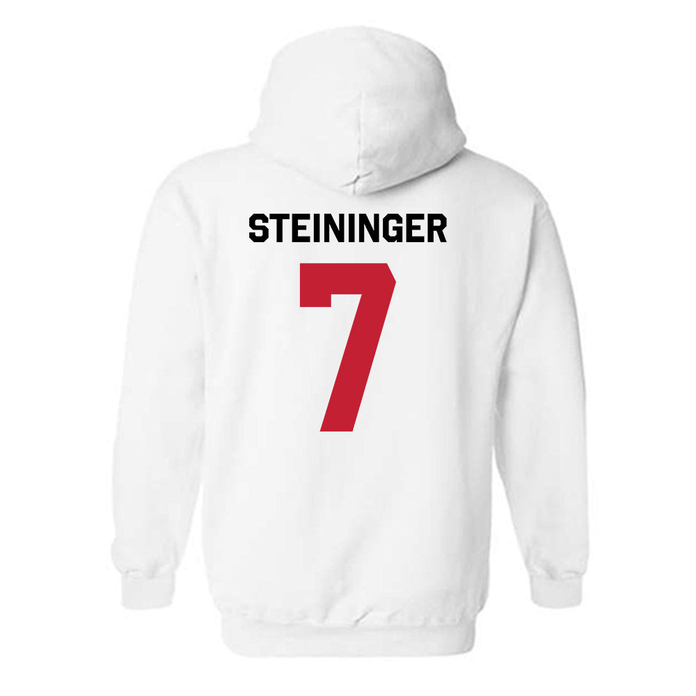 Georgia - NCAA Women's Volleyball : Keira Steininger - Classic Shersey Hooded Sweatshirt-1