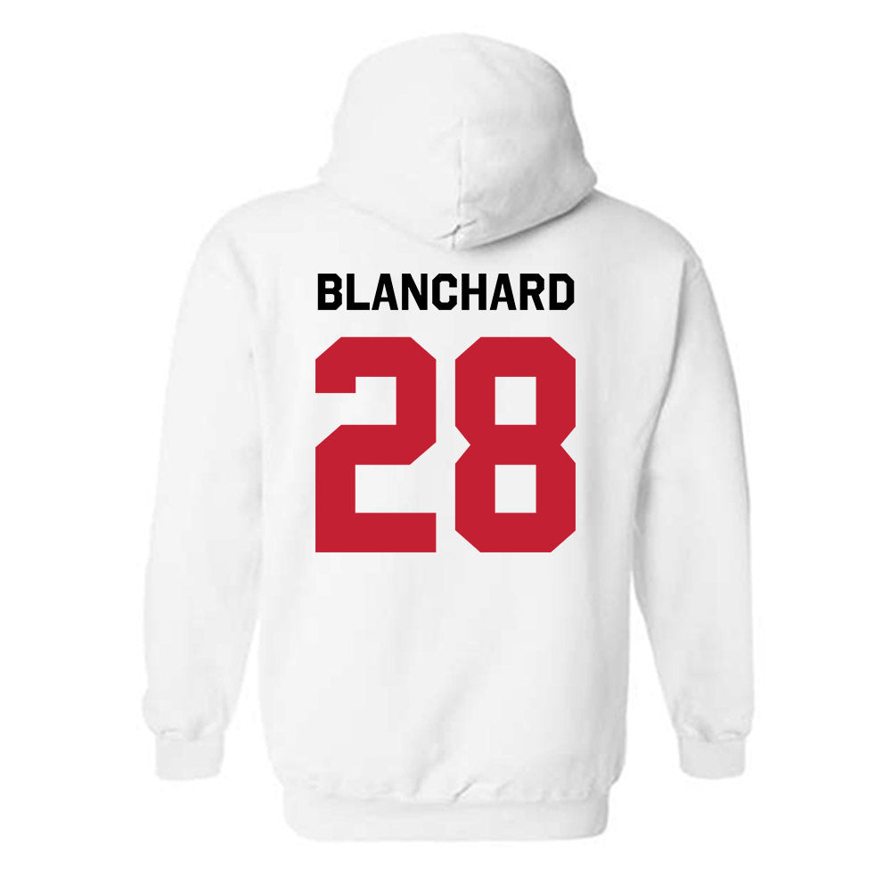 Georgia - NCAA Football : Walter Blanchard - Classic Shersey Hooded Sweatshirt-1