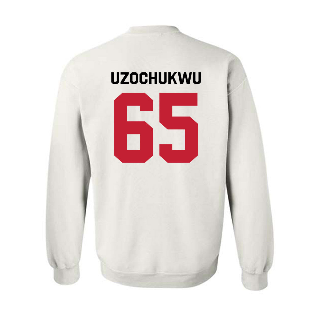 Georgia - NCAA Football : Dennis Uzochukwu - Classic Shersey Crewneck Sweatshirt-1