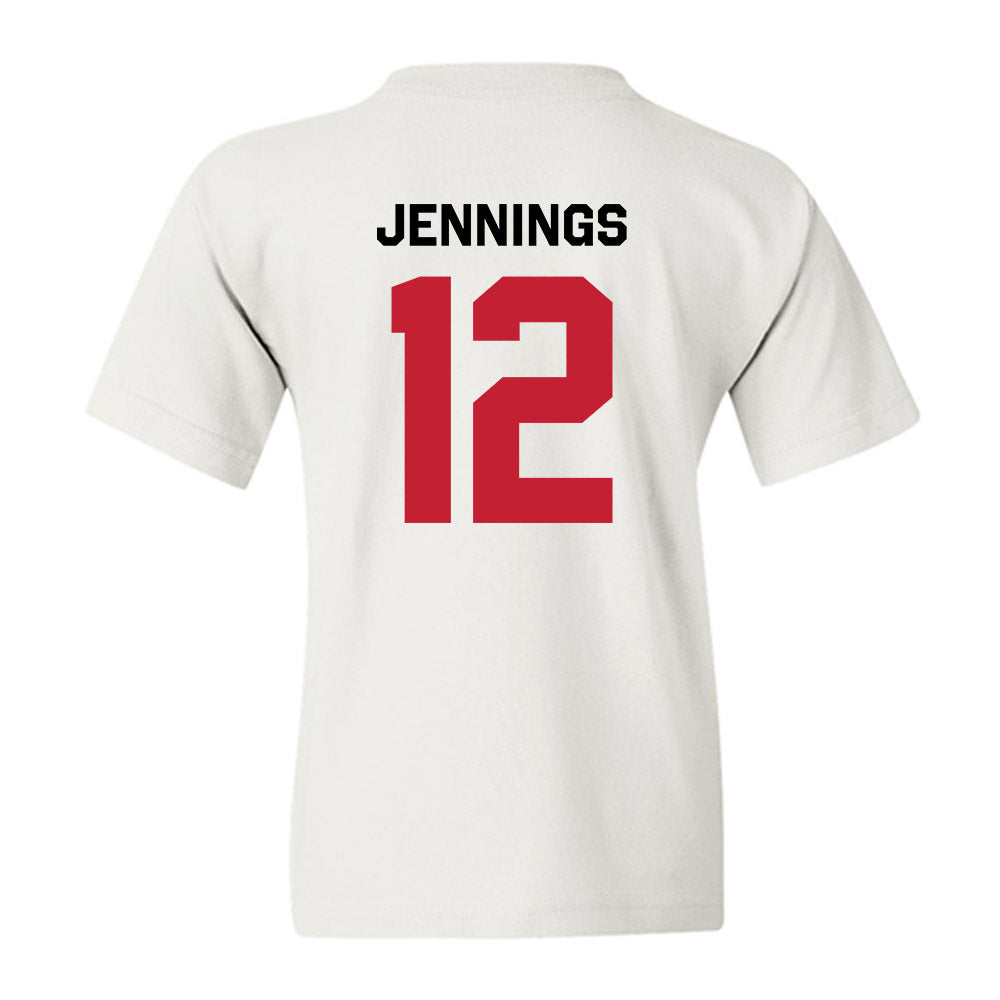 Georgia - NCAA Men's Basketball : Markel Jennings - Classic Shersey Youth T-Shirt-1