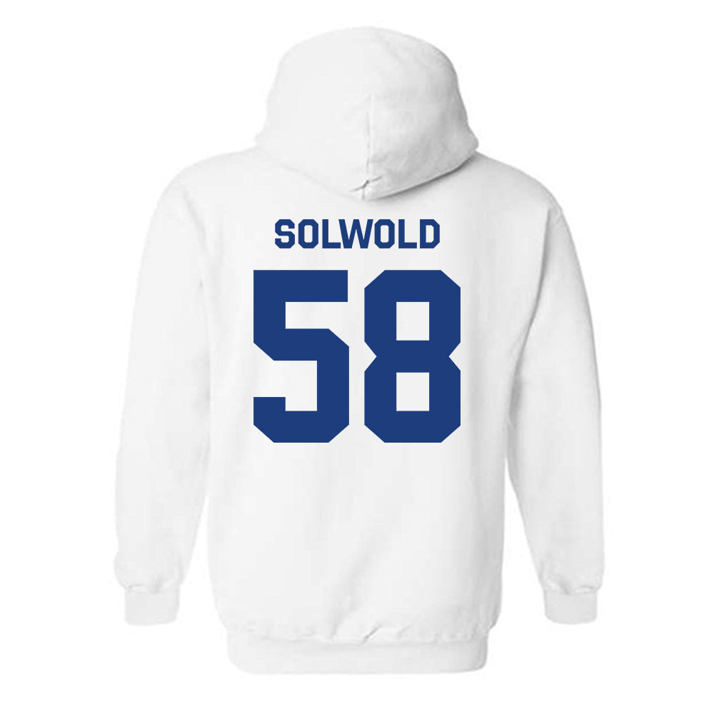 Florida - NCAA Football : Hunter Solwold - Classic Shersey Hooded Sweatshirt-1