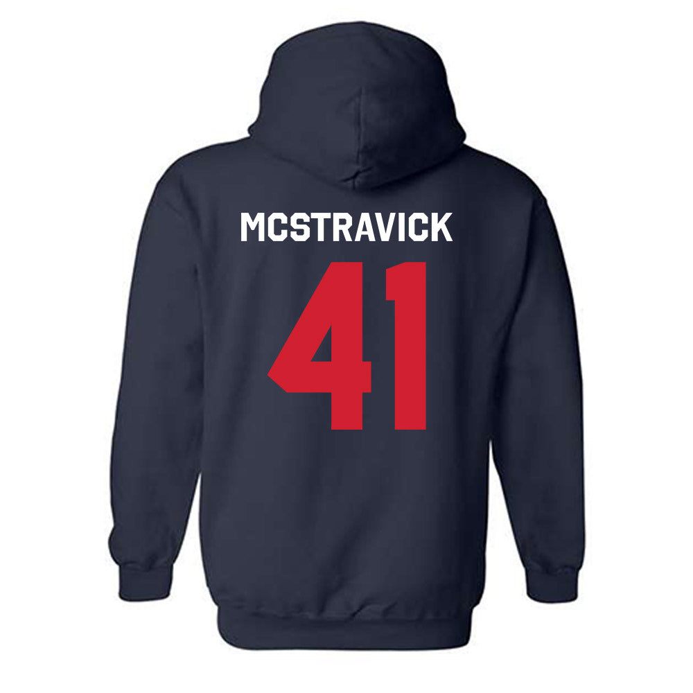 Ole Miss - NCAA Football : Peter Mcstravick - Classic Shersey Hooded Sweatshirt-1