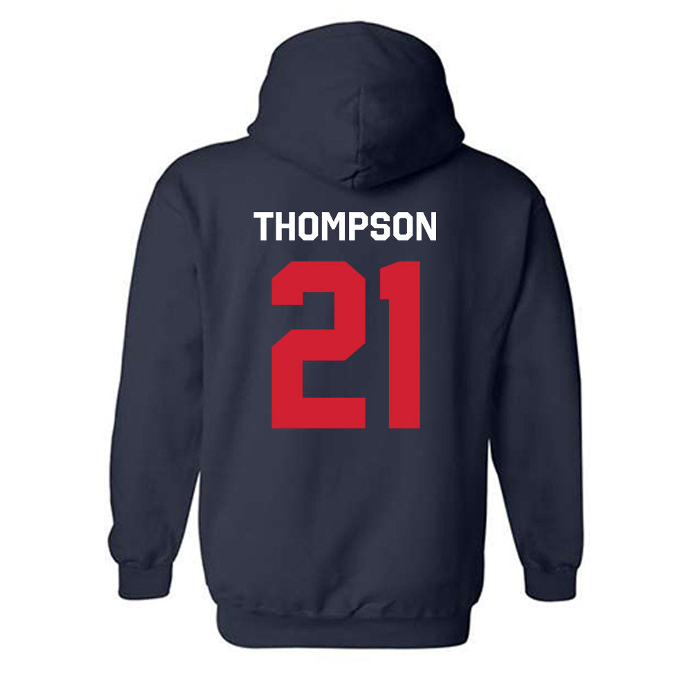 Ole Miss - NCAA Softball : Grace Thompson - Classic Shersey Hooded Sweatshirt-1