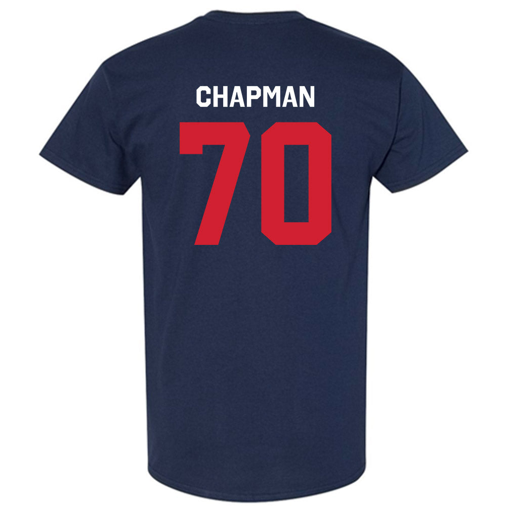 Ole Miss - NCAA Football : Jalan Chapman - Classic Shersey T-Shirt-1