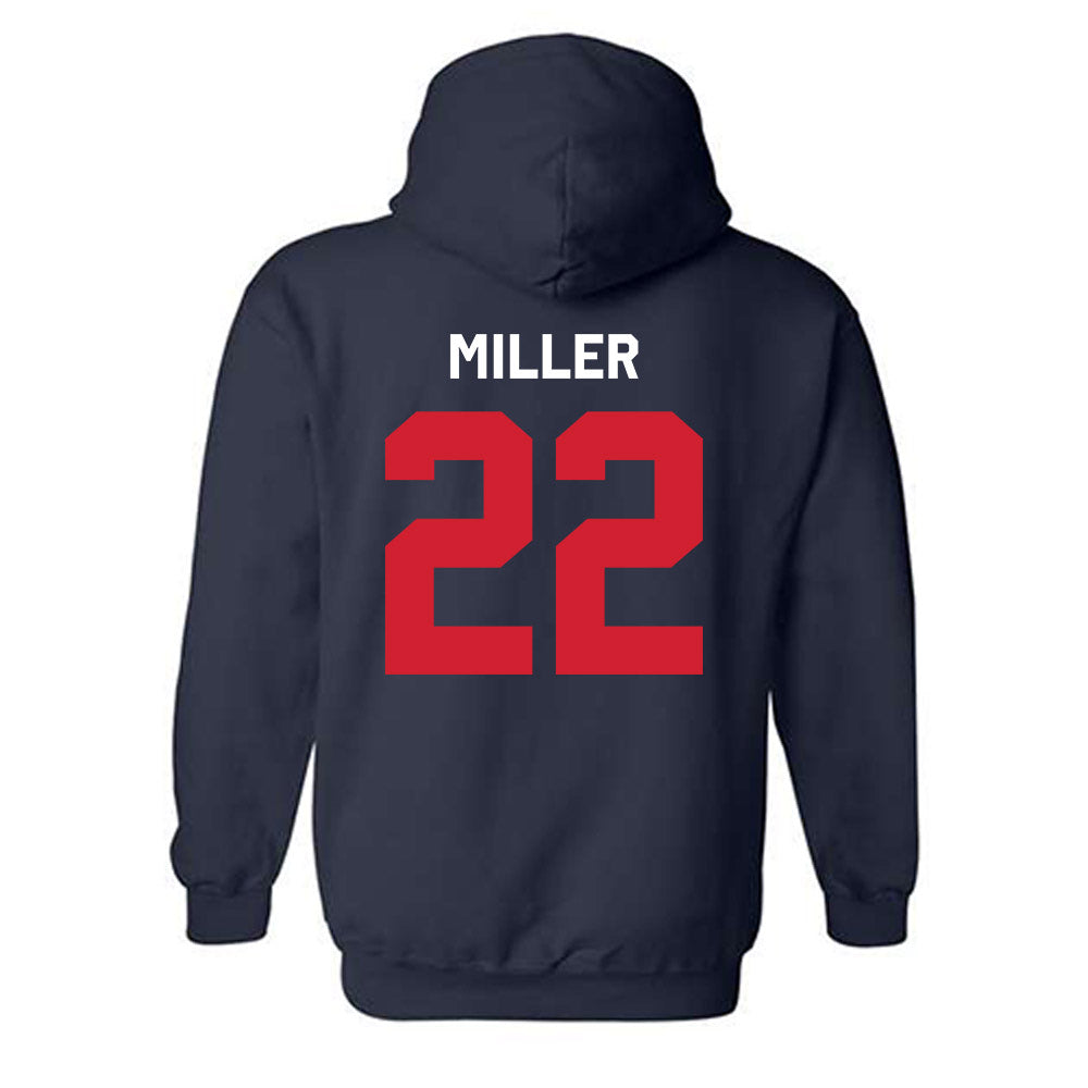 Ole Miss - NCAA Football : Cameron Miller - Classic Shersey Hooded Sweatshirt-1
