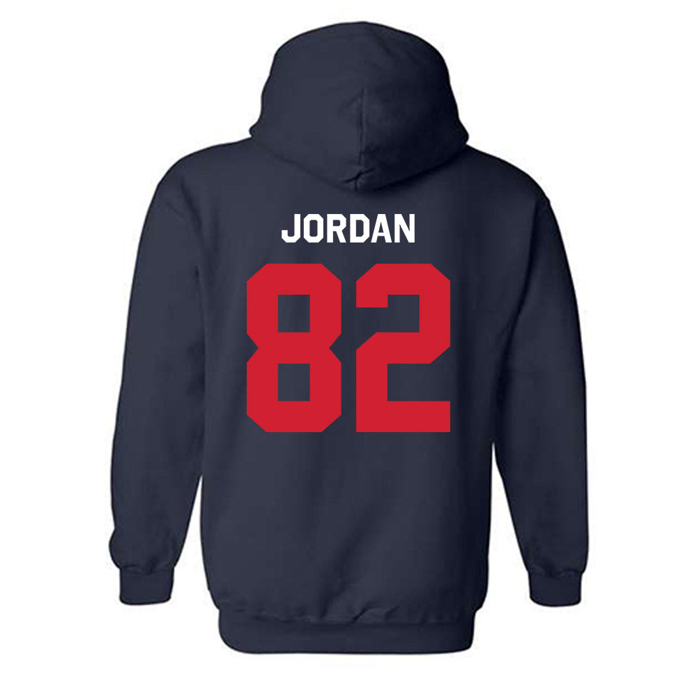 Ole Miss - NCAA Softball : Graycen Jordan - Classic Shersey Hooded Sweatshirt-1