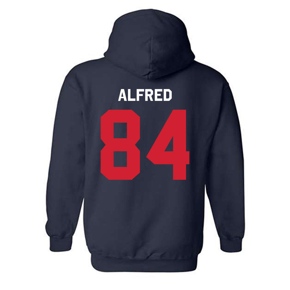 Ole Miss - NCAA Football : Dillon Alfred - Classic Shersey Hooded Sweatshirt-1
