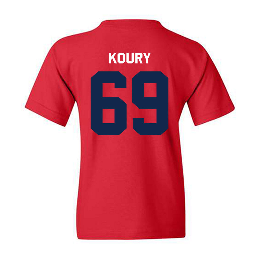 Ole Miss - NCAA Football : Joe Koury - Classic Shersey Youth T-Shirt-1