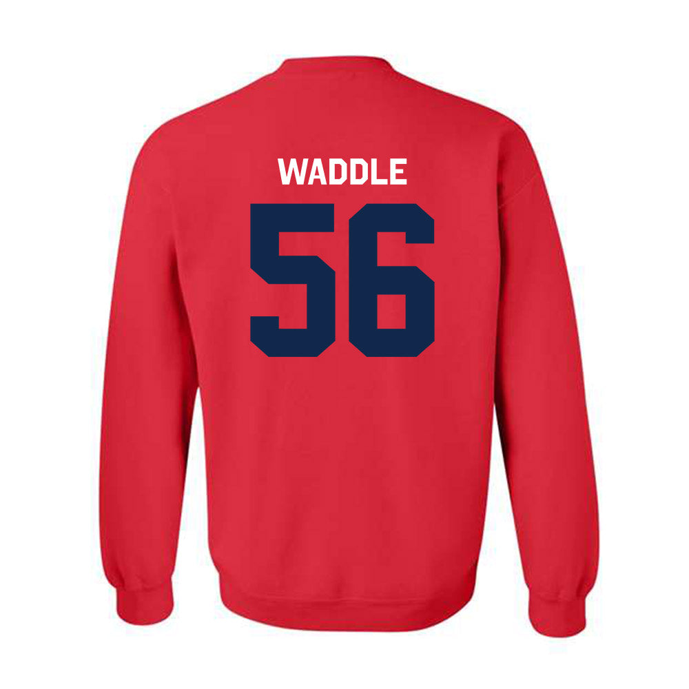 Ole Miss - NCAA Football : Mason Waddle - Classic Shersey Crewneck Sweatshirt-1